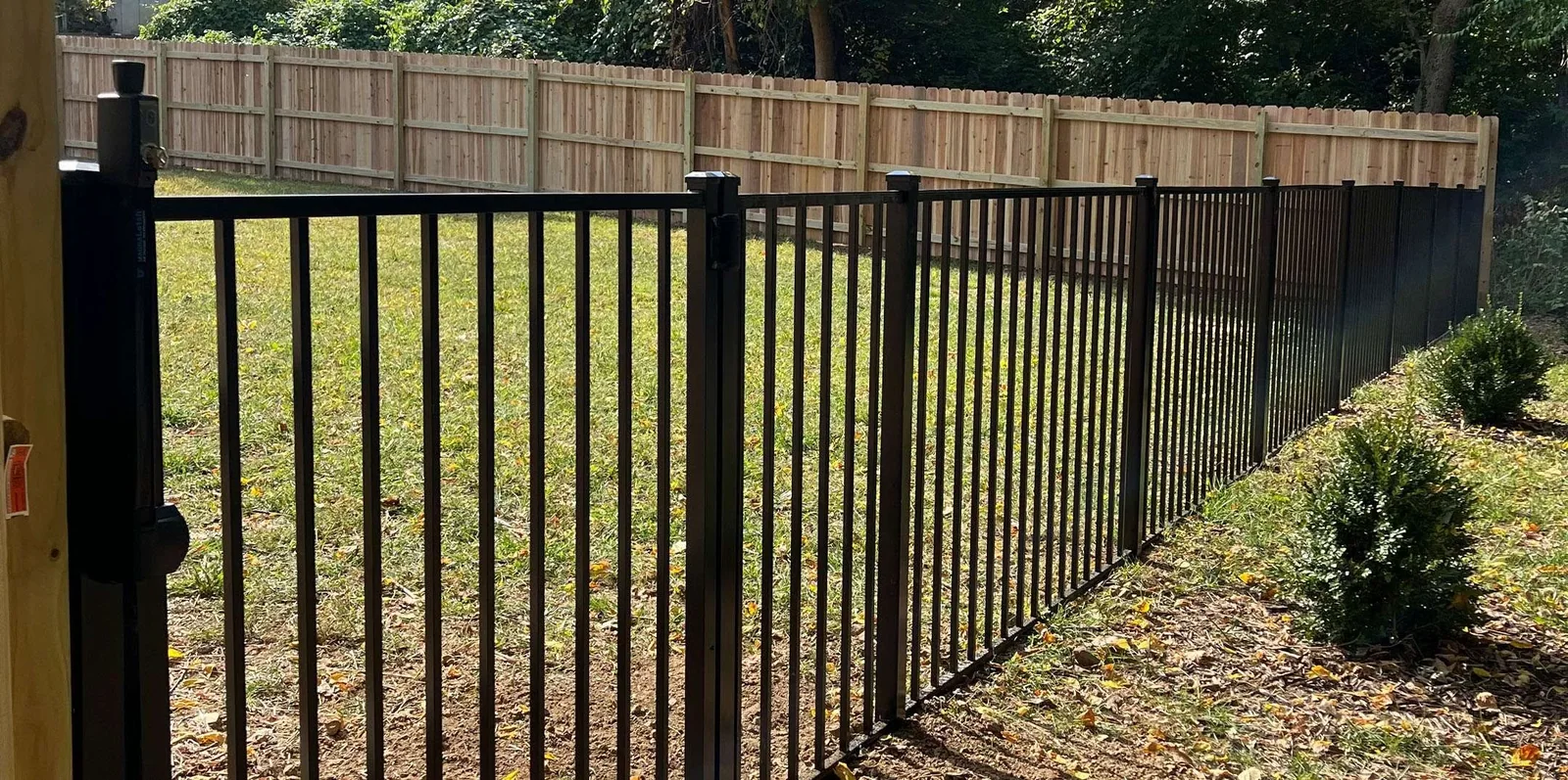 Fence installed by Select Fencing