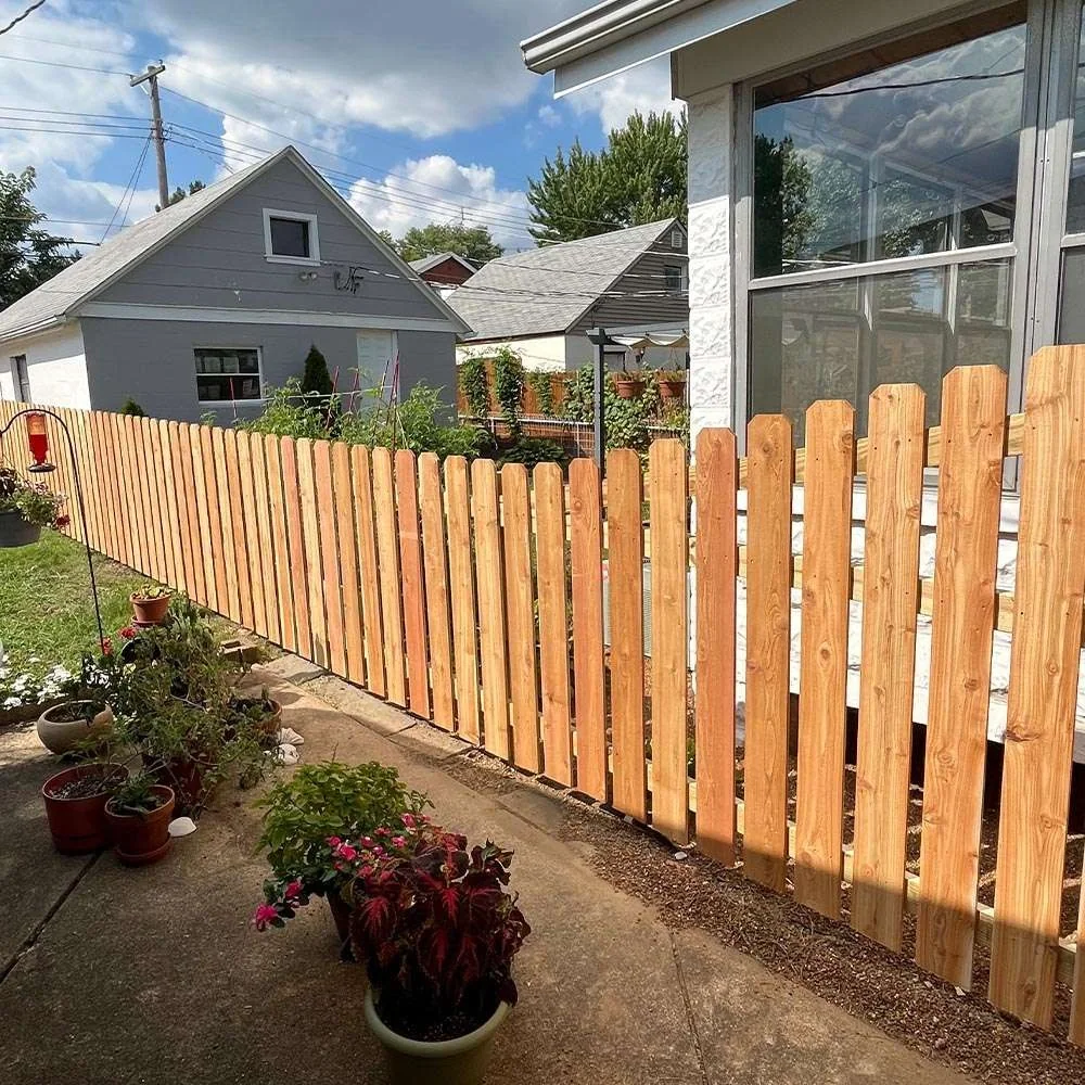 Fence installed by Select Fencing